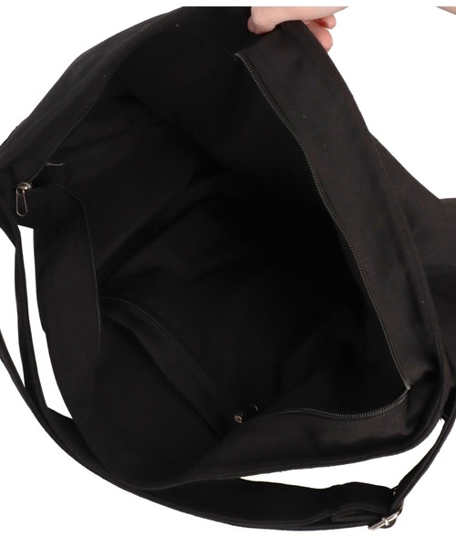 anap mimpi（アナップミンピ）の「ビッグ キャンバス トートバッグ（トートバッグ・レディース・アイボリー/ブラック・FREE）」の12枚目の写真