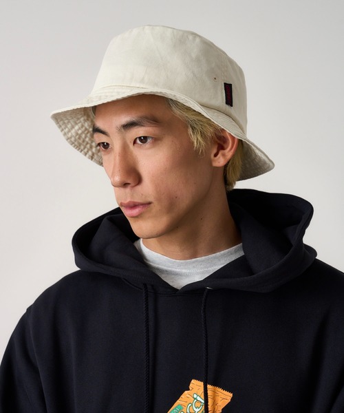 Gramicci(グラミチ)の「TWILL PACKABLE BUCKET|ツイルパッカブルバケット(ハット・メンズ・ベージュ系その他/オリーブ/ブラック/グリーン系その他/グレイッシュベージュ/グリーン系その他2/ダークグリーン系/ベージュ・M-L/S-M)」の5枚目の写真