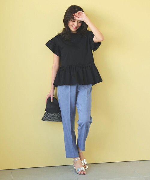 Feroux（フェルゥ）の「パールポイント サンダル（サンダル・レディース・シルバー系/ブラック系・LARGE/MEDIUM）」の9枚目の写真