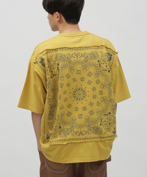 LAKOLE | バンダナ柄タタキツケT / 111217(Tシャツ/カットソー)