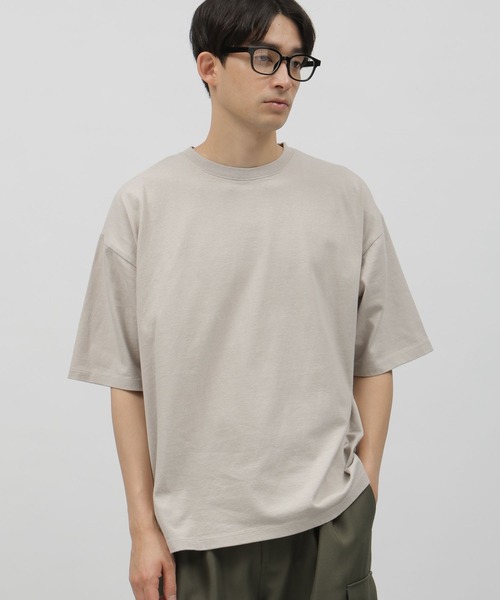 LAKOLE（ラコレ）の「バンダナ柄タタキツケT / 111217（Tシャツ/カットソー・メンズ・チャコールグレー/ライトグレー/オフホワイト/イエロー・MEDIUM/LARGE/X-LARGE）」の10枚目の写真