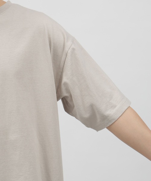 LAKOLE（ラコレ）の「バンダナ柄タタキツケT / 111217（Tシャツ/カットソー・メンズ・チャコールグレー/ライトグレー/オフホワイト/イエロー・MEDIUM/LARGE/X-LARGE）」の17枚目の写真