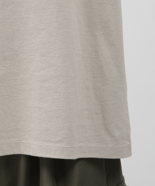 LAKOLE（ラコレ）の「バンダナ柄タタキツケT / 111217（Tシャツ/カットソー・メンズ・チャコールグレー/ライトグレー/オフホワイト/イエロー・MEDIUM/LARGE/X-LARGE）」の18枚目の写真