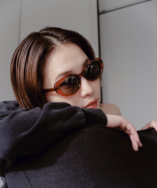 Kastane（カスタネ）の「【2024SSカタログ掲載】オーバルサングラス