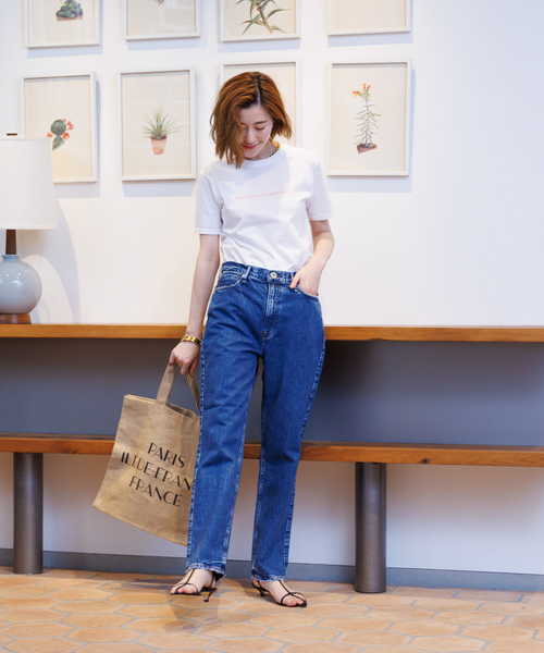 Rouge vif Anna(ルージュヴィフアンナ)の「ロゴコンパクトTシャツ(Tシャツ/カットソー・レディース・ピンク/チャコールグレー・フリー)」の16枚目の写真