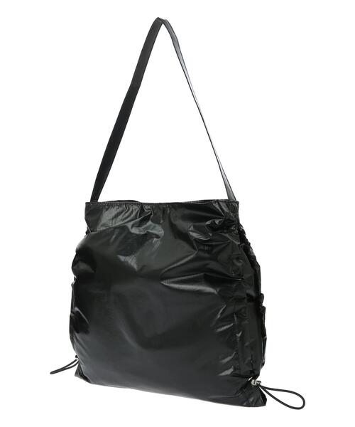 Lugnoncure(ルノンキュール)の「ドロストギャザーバッグ(ハンドバッグ・レディース・シルバー/ブラック・F)」の5枚目の写真