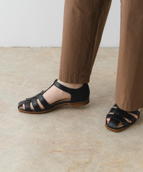 RODE SKO（ロデスコ）の「『MADE IN JAPAN』グルカサンダル（サンダル・レディース・シルバー/ブラック・36/37/38）」の13枚目の写真