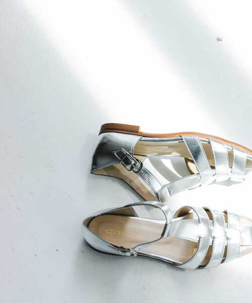 RODE SKO（ロデスコ）の「『MADE IN JAPAN』グルカサンダル（サンダル・レディース・シルバー/ブラック・36/37/38）」の19枚目の写真