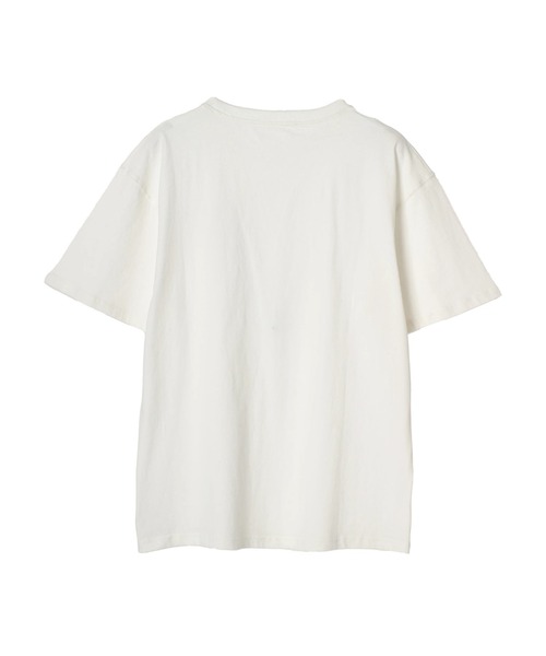 DURAS(デュラス)の「One-point T-shirt(Tシャツ/カットソー・レディース・ホワイト/ブラック・FREE)」の4枚目の写真