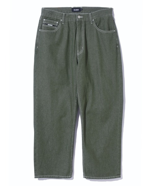 売切れ前に XLARGE OVERDYED DENIM PANTS コーデに合わせやすい 売切れ前に XLARGE OVERDYED DENIM PANTS コーデに合わせやすい