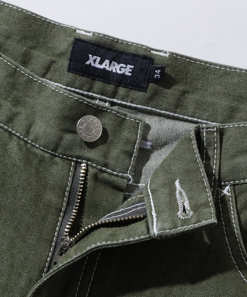 XLARGE（エクストララージ）の「COLOR DENIM PANTS（デニムパンツ・メンズ・オリーブ/グレー/ブラウン・36inch/30inch/32inch/34inch）」の14枚目の写真