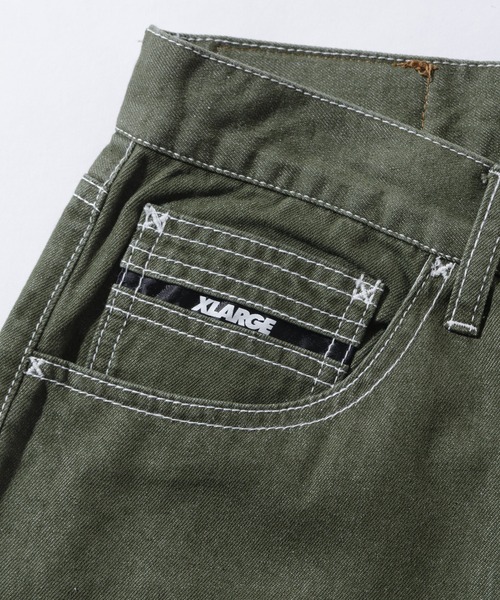 XLARGE（エクストララージ）の「COLOR DENIM PANTS（デニムパンツ・メンズ・オリーブ/グレー/ブラウン・36inch/30inch/32inch/34inch）」の15枚目の写真