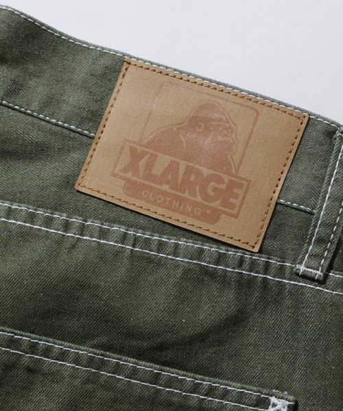 XLARGE（エクストララージ）の「COLOR DENIM PANTS（デニムパンツ・メンズ・オリーブ/グレー/ブラウン・36inch/30inch/32inch/34inch）」の17枚目の写真
