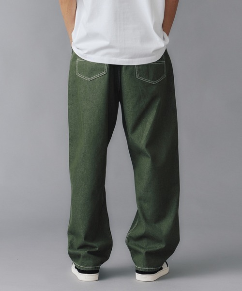 XLARGE（エクストララージ）の「COLOR DENIM PANTS（デニムパンツ・メンズ・オリーブ/グレー/ブラウン・36inch/30inch/32inch/34inch）」の5枚目の写真