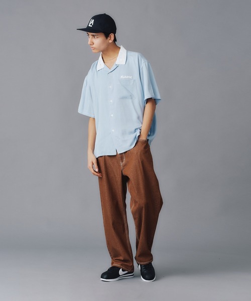 XLARGE（エクストララージ）の「COLOR DENIM PANTS（デニムパンツ・メンズ・オリーブ/グレー/ブラウン・36inch/30inch/32inch/34inch）」の6枚目の写真