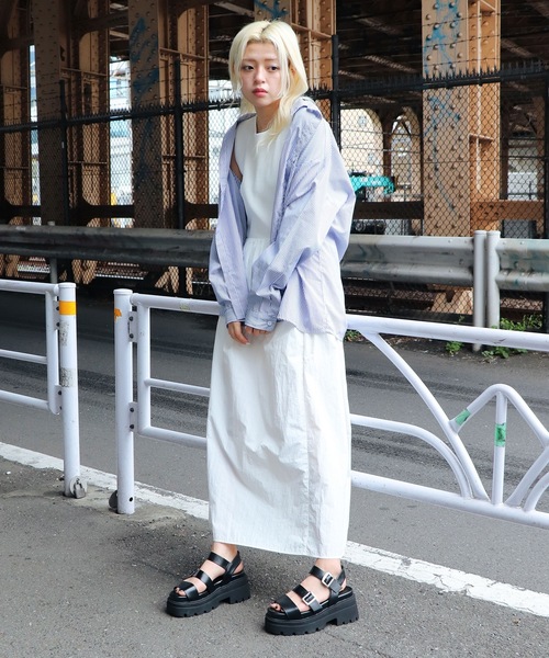 EVOL(イーボル)の「【EVOL】厚底ベルトサンダル IW5393(サンダル・レディース・アイボリー/ブラック・S/M/L)」の3枚目の写真