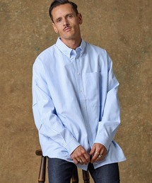 THEOREM | ms5632- Stripe Rover LS Shirt ストライプシャツ(シャツ/ブラウス)