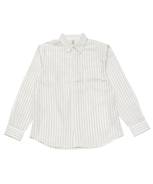 TOKYO SHIRTS(トウキョウシャツ)の「綿100% Wガーゼ 長袖カジュアルシャツ(シャツ/ブラウス・メンズ・ベージュ・LL/L/M)」の5枚目の写真