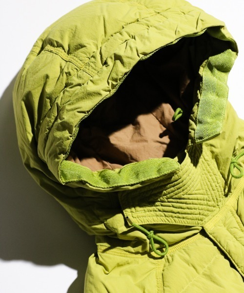 C.E.L.STORE（セルストア）の「TEN C / テンシー ARTIC DOWN PARKA アーティックダウンパーカー (TC-J1328)（ダウンジャケット/コート・メンズ・ライトグリーン・LARGE/MEDIUM）」の5枚目の写真