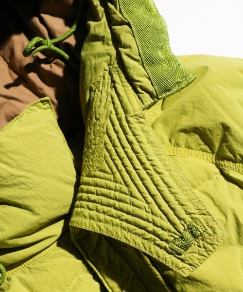 C.E.L.STORE（セルストア）の「TEN C / テンシー ARTIC DOWN PARKA アーティックダウンパーカー (TC-J1328)（ダウンジャケット/コート・メンズ・ライトグリーン・LARGE/MEDIUM）」の7枚目の写真