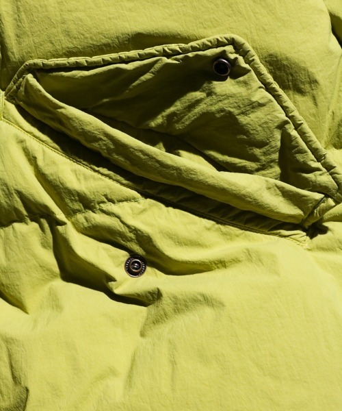 C.E.L.STORE（セルストア）の「TEN C / テンシー ARTIC DOWN PARKA アーティックダウンパーカー (TC-J1328)（ダウンジャケット/コート・メンズ・ライトグリーン・LARGE/MEDIUM）」の11枚目の写真