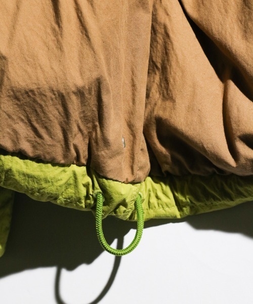 C.E.L.STORE（セルストア）の「TEN C / テンシー ARTIC DOWN PARKA アーティックダウンパーカー (TC-J1328)（ダウンジャケット/コート・メンズ・ライトグリーン・LARGE/MEDIUM）」の14枚目の写真