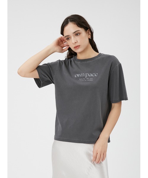 FRAYI.D フレイアイディー ロゴプリントTシャツ 接触冷感 ロゴTシャツ ロゴプリントTシャツ／接触冷感 | フレイ アイディー(FRAY I.D