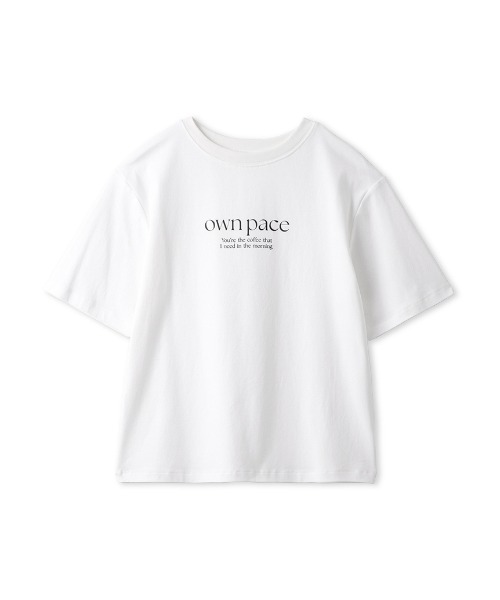 FRAY I.D（フレイアイディー）の「カラーロゴプリントTシャツ（Tシャツ