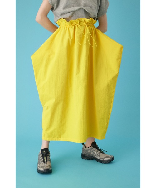 HeRIN.CYE(ヘリンドットサイ)の「Squid skirt スクイーズスカート(スカート・レディース・オフホワイト/ブラック/イエロー・FREE)」の19枚目の写真