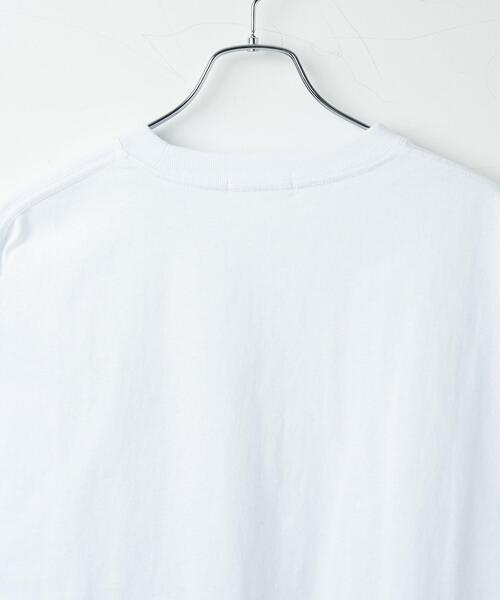 WEGO(ウィゴー)の「WEGO/ヒゲサガラ刺繍Tシャツ(Tシャツ/カットソー・メンズ・ホワイト/ブラック/ダークグリーン・MEDIUM/LARGE)」の14枚目の写真