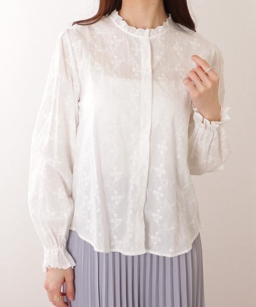 未使用タグ付き♡BEIGE, ベイジ ARUE レースブラウス 春ブラウス