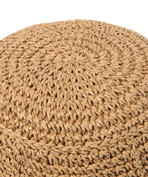 saloon（サルーン）の「SALOON(サルーン)/　ペーパーバケットハット（ハット・レディース・ライトブラウン/ベージュ・FREE）」の13枚目の写真