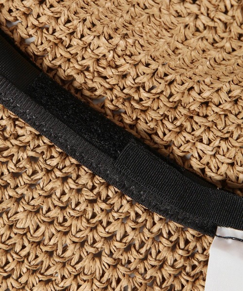 saloon（サルーン）の「SALOON(サルーン)/　ペーパーバケットハット（ハット・レディース・ライトブラウン/ベージュ・FREE）」の14枚目の写真