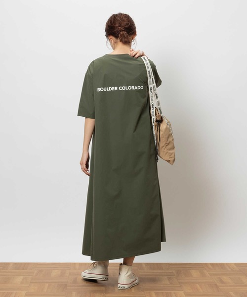 CAMP7（キャンプセブン）の「【CAMP7】バックロゴワンピース