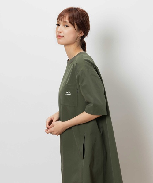 CAMP7（キャンプセブン）の「【CAMP7】バックロゴワンピース / UVカット（ワンピース・レディース・ブラック/カーキブラウン・M/L）」の11枚目の写真