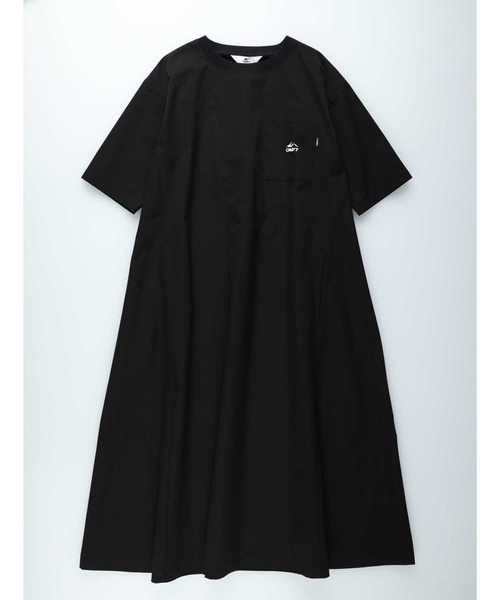 CAMP7（キャンプセブン）の「【CAMP7】バックロゴワンピース / UVカット（ワンピース・レディース・ブラック/カーキブラウン・M/L）」の12枚目の写真