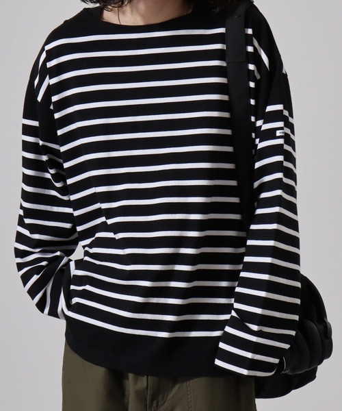 MONT KEMMEL（モンケメル）の「MONT KEMMEL YARN DYED 30/2 PLATING JERSRY BASQUE SHIRTS（Tシャツ/カットソー・メンズ・ターコイズブルー/ブルー/ブラック/オレンジ/ホワイト/グリーン・40/38/42/36）」の7枚目の写真