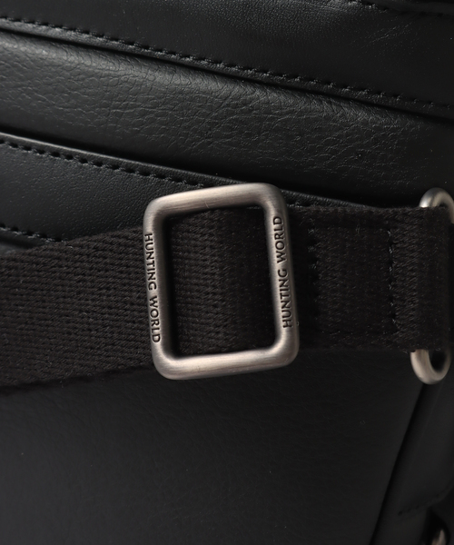 Hunting World（ハンティングワールド）の「HUNTING WORLD / ハンティングワールド CARRYALL  MEDIUM DHAXGA01（ショルダーバッグ・メンズ・ブラック・FREE）」の8枚目の写真