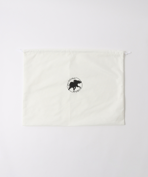 Hunting World（ハンティングワールド）の「HUNTING WORLD / ハンティングワールド CARRYALL  MEDIUM DHAXGA01（ショルダーバッグ・メンズ・ブラック・FREE）」の6枚目の写真