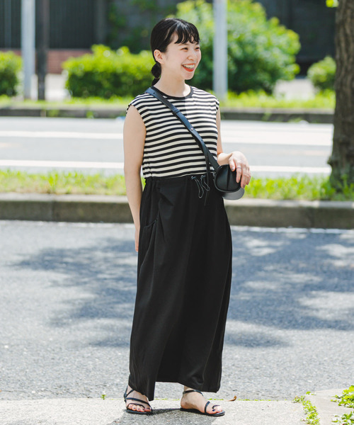 セール】ドロストドッキングワンピース（ワンピース）｜ITEMS