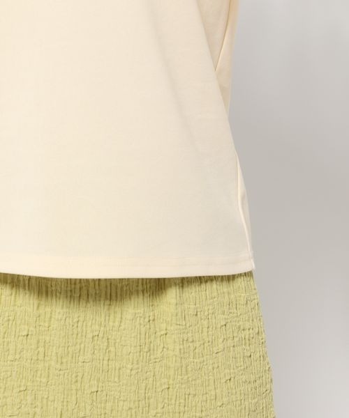 mysty woman（ミスティウーマン）の「チューリップスリーブプルオーバー　128889（Tシャツ/カットソー・レディース・ブラック/オフホワイト/ピンク・FREE）」の16枚目の写真