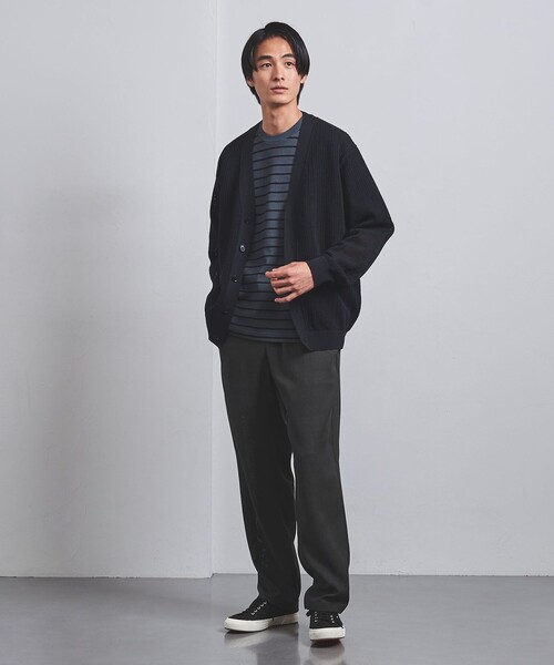 UNITED ARROWS（ユナイテッドアローズ）の「キャラメル メッシュ オールギャザー イージーパンツ（その他パンツ・メンズ・ブラック/ベージュ/ダークグレー・S/M/L/XL）」の6枚目の写真