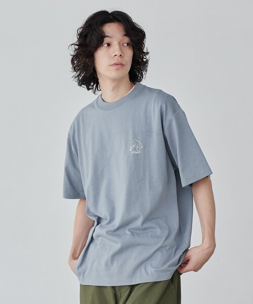 coen（コーエン）の「【WEB限定】RYO KANEYASU× コーエンベアプリントTシャツ（Tシャツ/カットソー・メンズ・ライトブルー/ブラック/ホワイト/ベージュ・S/M/L/XL）」の6枚目の写真