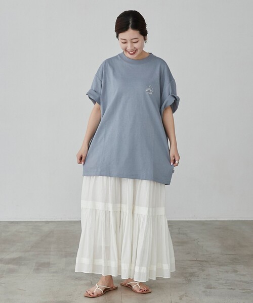 coen（コーエン）の「【WEB限定】RYO KANEYASU× コーエンベアプリントTシャツ（Tシャツ/カットソー・メンズ・ライトブルー/ブラック/ホワイト/ベージュ・S/M/L/XL）」の11枚目の写真