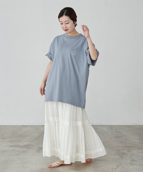 coen（コーエン）の「【WEB限定】RYO KANEYASU× コーエンベアプリントTシャツ（Tシャツ/カットソー・メンズ・ライトブルー/ブラック/ホワイト/ベージュ・S/M/L/XL）」の13枚目の写真