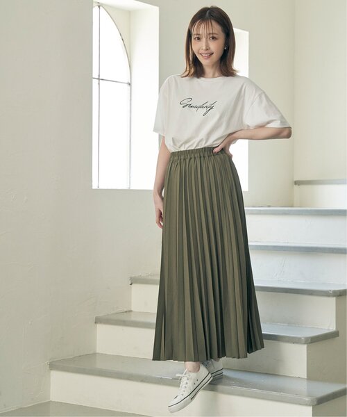 ikka（イッカ）の「ロゴフォトプリントTシャツ（Tシャツ/カットソー・レディース・ホワイト/その他1/オフホワイト/チャコールグレー/スカイブルー・M/L/S）」の17枚目の写真