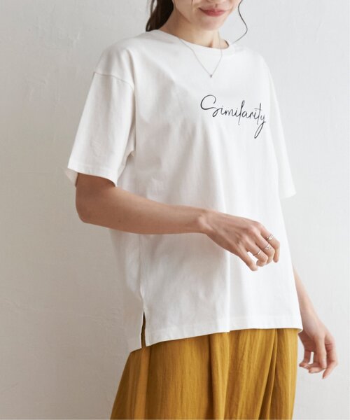 ikka（イッカ）の「ロゴフォトプリントTシャツ（Tシャツ/カットソー・レディース・ホワイト/その他1/オフホワイト/チャコールグレー/スカイブルー・M/L/S）」の18枚目の写真