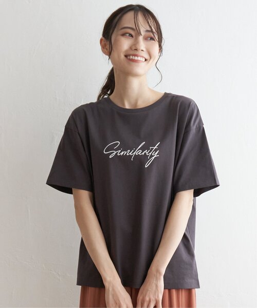 ikka（イッカ）の「ロゴフォトプリントTシャツ（Tシャツ/カットソー・レディース・ホワイト/その他1/オフホワイト/チャコールグレー/スカイブルー・M/L/S）」の20枚目の写真