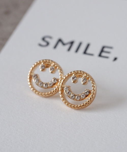 344,ぷっくりスマイルピアスグリーンパープル 楽天市場】スマイル