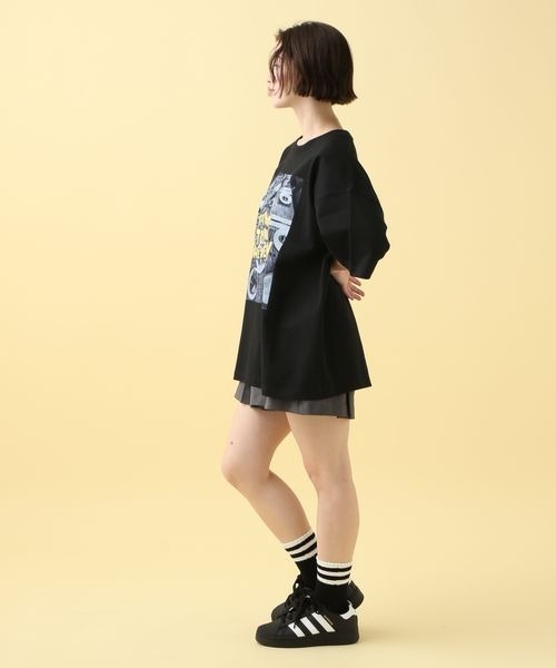 PBLIM（ページボーイリム）の「PBLIM/フォトロゴT（Tシャツ/カットソー・レディース・ブラック/オフホワイト・MEDIUM/LARGE）」の12枚目の写真